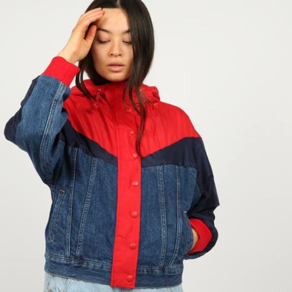 Levis Hybrid Slouch Trucker Jacket Nwt 